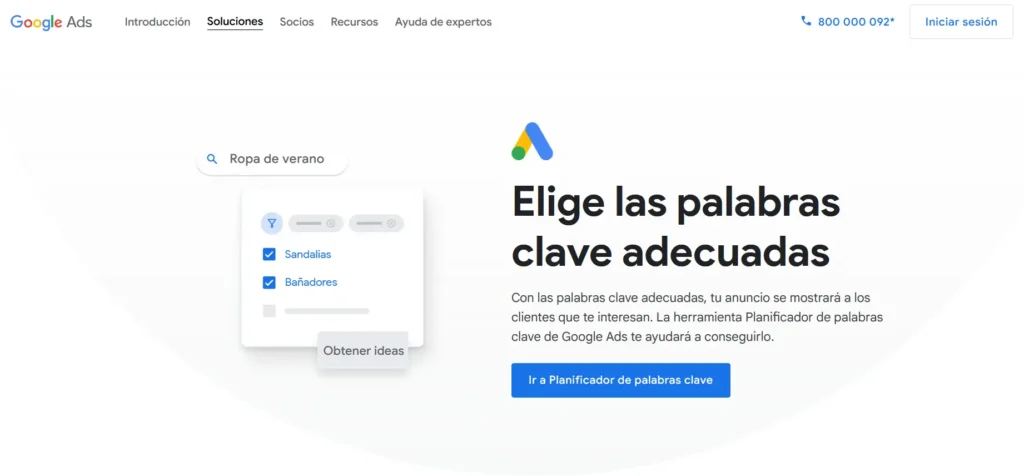 herramientas esenciales para la investigación de palabras clave google keyword planner