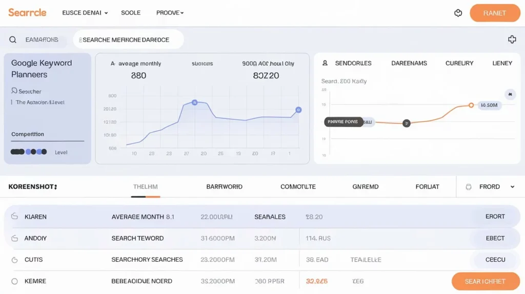  herramientas de investigación de palabras clave como Google Keyword Planner, Ahrefs y SEMrush