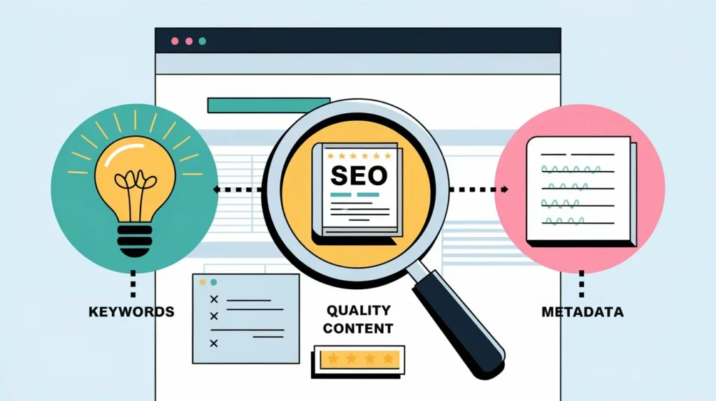 Optimización de palabras clave y metadatos en una auditoría SEO